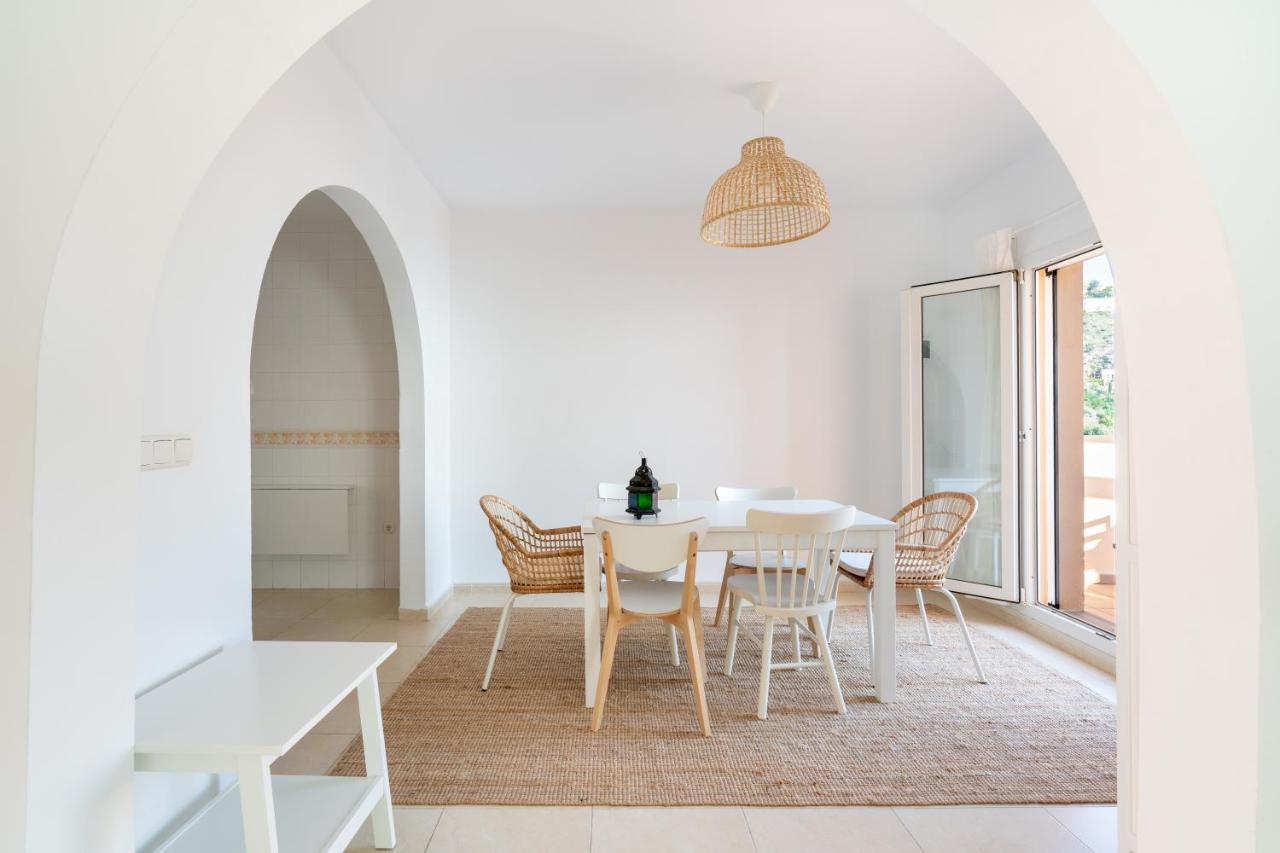 Chalet Con Vistas Al Mar Y Piscina Mojacar Exterior photo