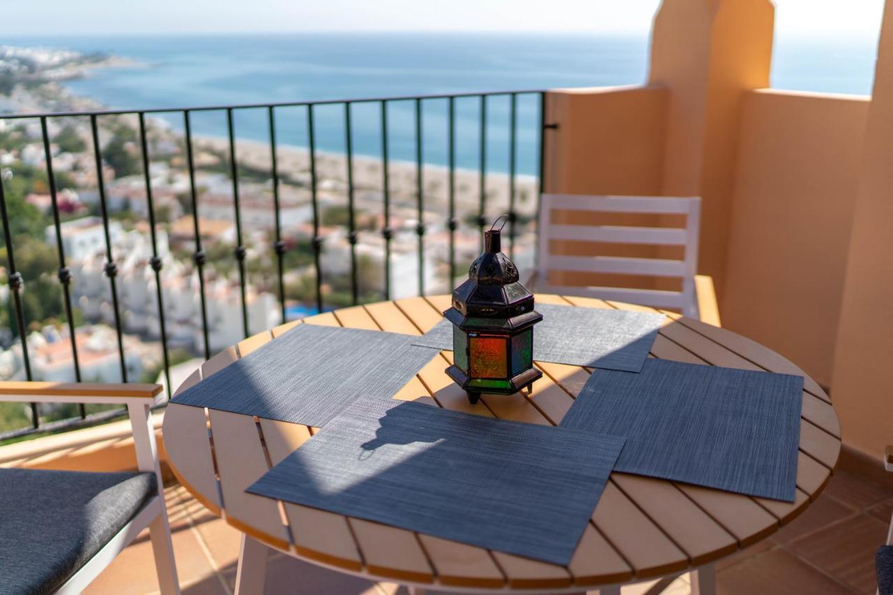 Chalet Con Vistas Al Mar Y Piscina Mojacar Exterior photo